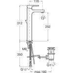 Roca Escuadra DA2: 2+3+4 龍頭套裝 (5A3420C0N+5A0120C0N+526319610)